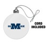 Millikin University Secondary Logo Acrylic Christmas Tree Holiday Ornament - 3 of 4