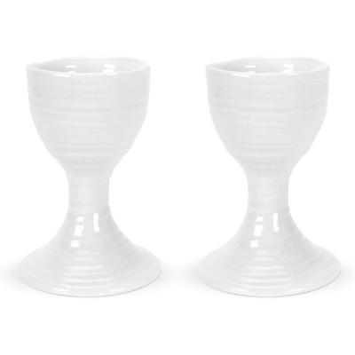 Portmeirion Sophie Conran White Egg Cups - Set of 2
