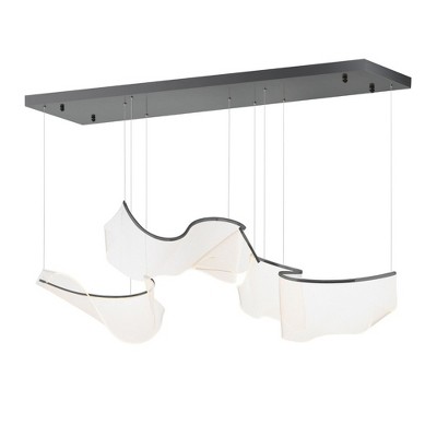 ET2 Lighting Rinkle 3 - Light Pendant in  Brushed Gunmetal
