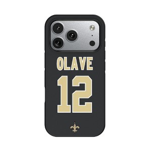 NFL New Orleans Saints Players Game Tactic Bump Cell Phone Case for Apple iPhone 17 Series - 1 of 4