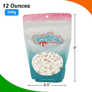 Sprinkle Me This – Bag of Bones Sprinkles – Halloween White Candy Bone-Shaped Sprinkles for Spooky Desserts & Party Treats - 1 of 4