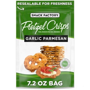 Snack Factory Garlic Parmesan Pretzel Crisps - 7.2oz - 1 of 4