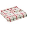 Kate Aurora Holiday Classics Christmas Plaid & Ultra Plush Accent Throw Blanket - 50 in. W x 60 in. L - 2 of 3