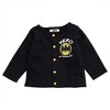 Kids Batman Hero In Training Outfit with Snap Shirt and Baby Footed Pants Pajamas Set - 6-9 Months - 3 of 4