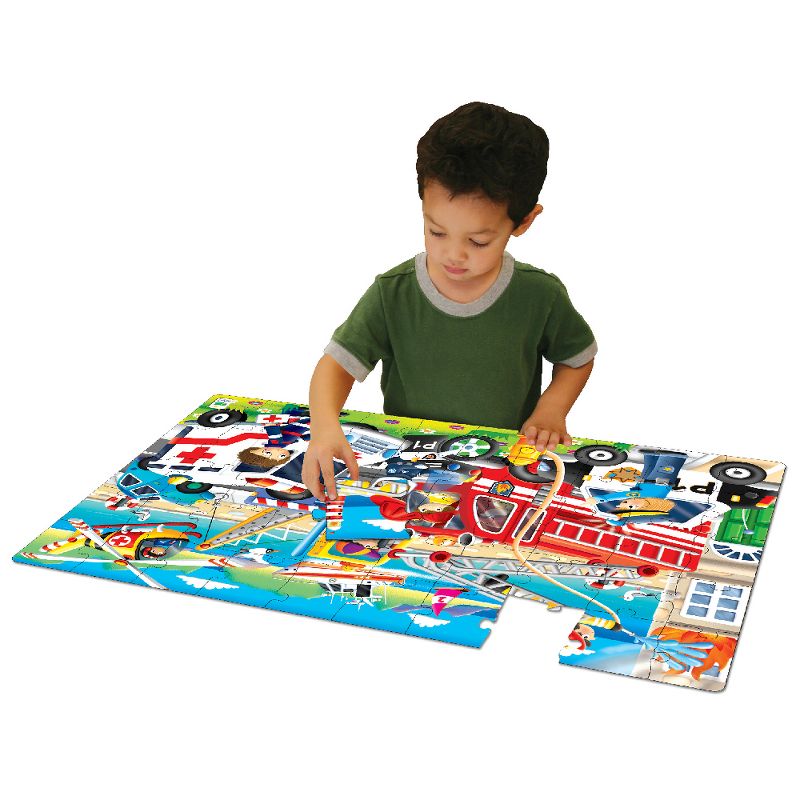 The Learning Journey Jumbo Floor Puzzles Emergency Rescue (50 pieces), 4 of 6