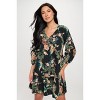 WEST K Women's Millie V-Neck Short Swing Dress - 4 of 4