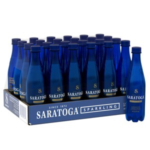 Saratoga Sparkling Water - 24pk/16 fl oz Bottles - 1 of 4