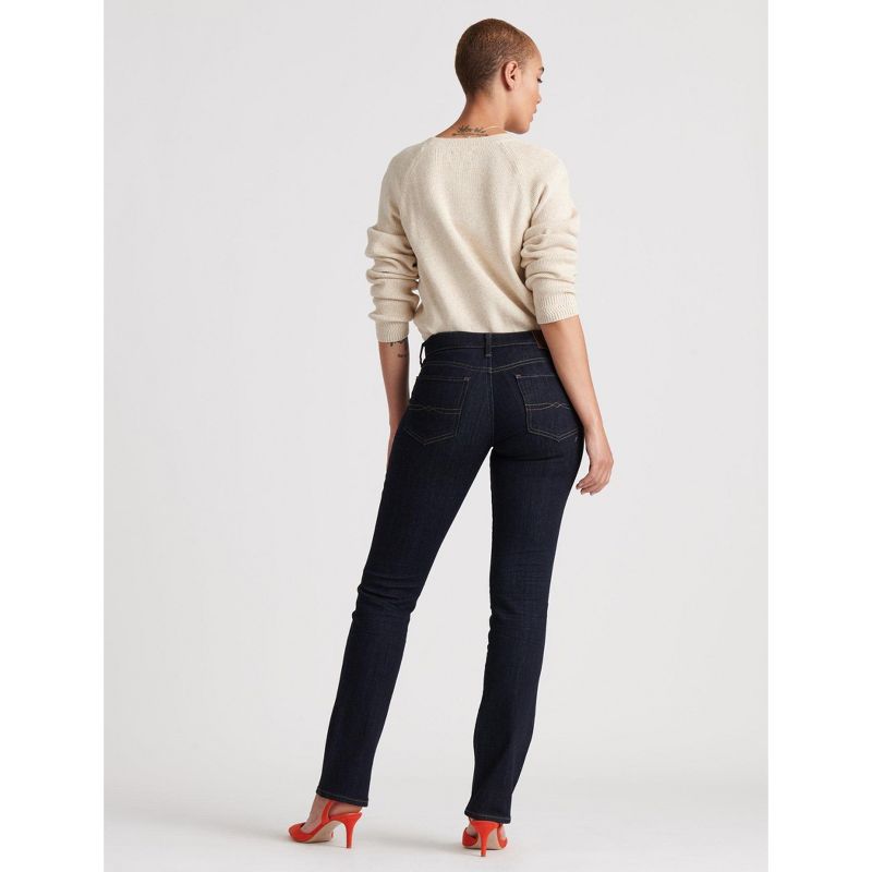 Lucky Brand Women's Mid Rise Sweet Straight Jean - Norman, 4 of 6