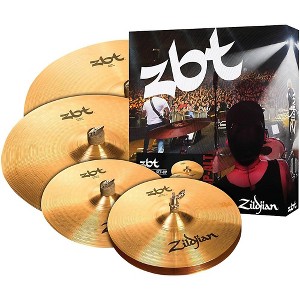 Zildjian ZBT Pro Cymbal Set With Free 14" ZBT Crash - 1 of 4