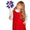 4E's Novelty Patriotic Pinwheels 24 Pack - Wind Spinner American Flag Theme, July 4th Decorations, Perfect for Parties and Outdoor Decor - image 2 of 4