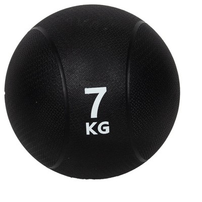 Mind Reader Medicine Ball, Black, 7 kg/15.4 lb.