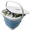SAMMART 8.5L (2.2 Gallon) Collapsible Square Handy Bucket with Lid - 2 of 4