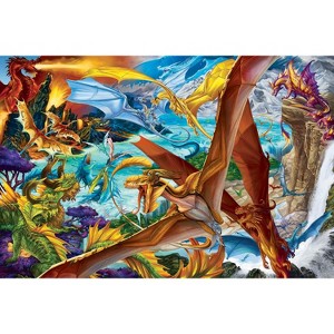 Toynk It's a Dragon's World Dreamland Dragon Puzzle | 1000 Piece Jigsaw Puzzle - 1 of 4