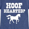 Girls' - Instant Message - Hoof Hearted Horse Fitted Short Sleeve Graphic T-Shirt - 2 of 4