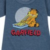 - Garfield - Garfield Lasagna Logo Graphic Short Sleeve Fleece Dress - 2 of 4