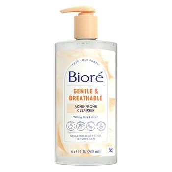 Biore Gentle and Breathable Acne Cleanser - 6.77oz