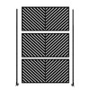Dovelina Metal Outdoor Wall Sign Panels Decorative Screen - 3 Panels - 2 of 4