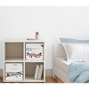 Sweet Jojo Designs Boy Set of 2 Kids' Decorative Fabric Storage Bins Airplane Red Blue and Grey - 2 of 4