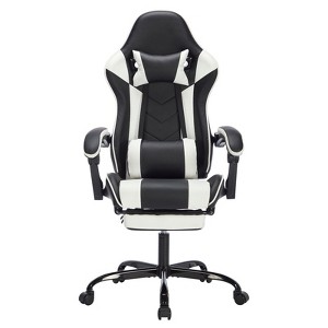 Okak Modern Adjustable Swivel Gamer Chair with Headrest & Lumbar Support,High Ergonomic Task Chair Computer Chair for Adults - 1 of 4