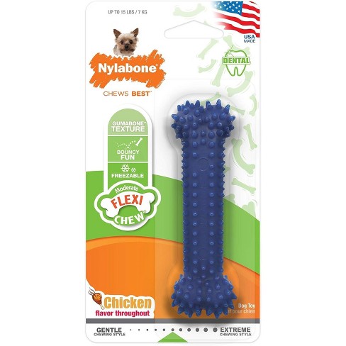 Nylabone Dental Chew Dog Bone Chicken Flavor petite Target