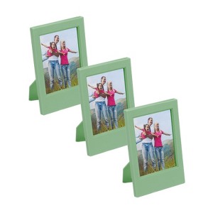Unique Bargains Plastic Landscape Posters Artwork Display Mini Picture Frames 2.4" x 3.5" 3 Pcs - 1 of 4