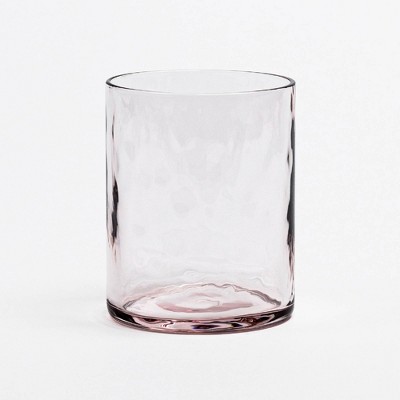 over&back 14 fl oz Hammered Glass Short Tumbler