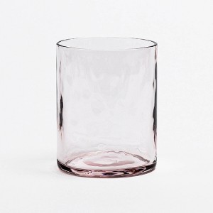 over&back 14 fl oz Hammered Glass Short Tumbler - 1 of 4