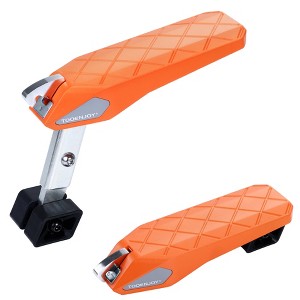 Tooenjoy Folding Car Door Step Vehicle Pedal Ladder for Roof Access, Universal Fit, Aluminum, Weight Capacity 400 LBS - 1 of 4