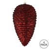 Vickerman Matte Glitter Pinecone Christmas Ornament - 3 of 3