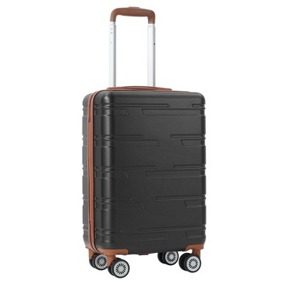 Lightweight Expandable ABS Hardshell Suitcase with TSA Lock, Spinner Wheels, and Telescopic Handle, Hardside Luggage for Men Women