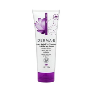 derma e Crepey Skin Pre-Treatment Exfoliating Scrub - 6oz - 1 of 4