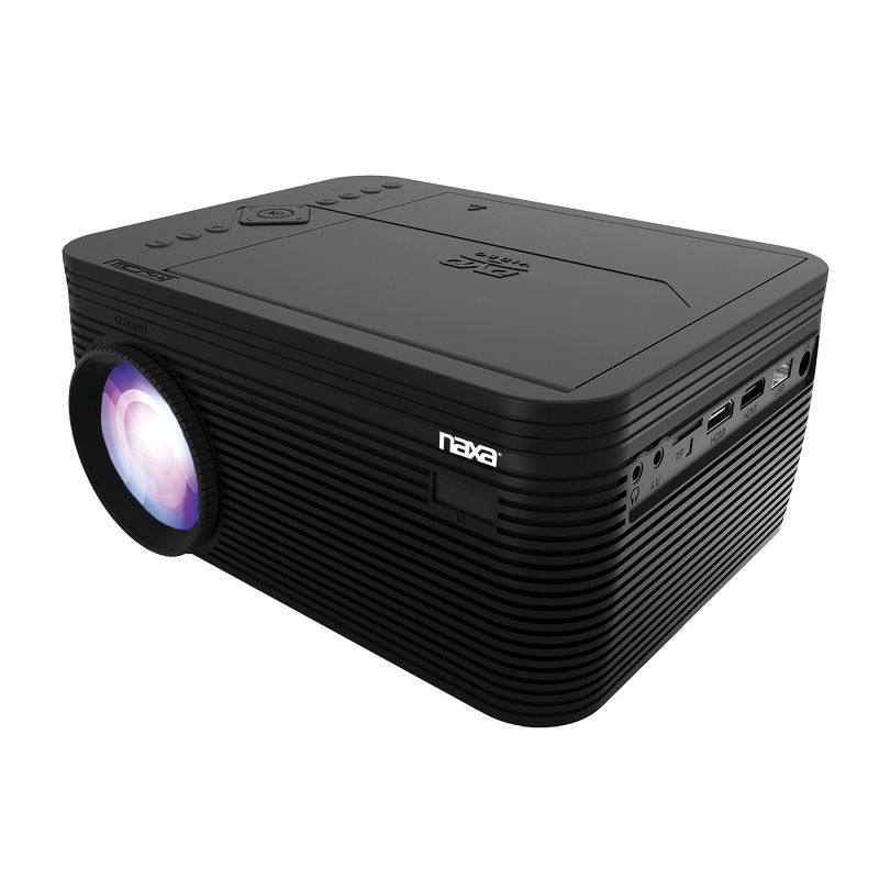 Naxa® 150-Inch Home Theater 720p LCD Projector with Built-in DVD Player and Bluetooth®, 1 of 5