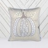 ChicFurnit Bed Pillows Embroidered Pumpkin Pillow Fall Pillow Autumn Pumpkin Pillow for Halloween Home Decor, Multicolored, 20"*1"*20" - 3 of 4