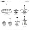 Livex Lighting Devone 4 - Light Chandelier in  Black/Brushed Nickel - 2 of 4