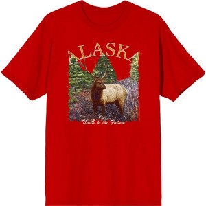 Adventure Society Alaska Men's Short Sleeve Tee - 1 of 2