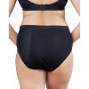 Memoi Women's Love Luna High Waist Soft and Breathable Bamboo Brief Panty Black S - 4 of 4