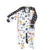 Hudson Baby Infant Boy Plush Sleep and Play, Space Adventure - 2 of 4