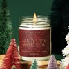 Sweet Water Decor Candy Cane and Cocoa 9oz Clear Jar Soy Candle - 3 of 4