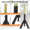 3-Ton (6000lbs) RV Stabilizer Jacks - Telescopic 16"-30" Adjustable Support Stands - 4 of 4