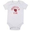 NCAA Utah Utes Infant Boys' Short Sleeve 3pk Bodysuit Set - 3 of 4