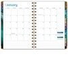HARDCOVER 2026 Planner, 5.5"x8": 14 Months (Nov 2025-Dec 2026), Daily/Weekly/Monthly,  Bookmark, Pocket Folder w Sticky Notes (Teal Gold Marble) - 4 of 4