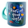 Silver Buffalo Disney The Little Mermaid "Part Of Your World" Ceramic Mug With Sculpted Handle - 2 of 4