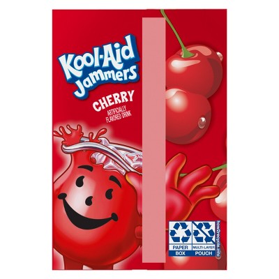 Kool-Aid Jammers Cherry Juice Drinks - 10pk/6 fl oz Pouches