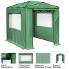 Home-Complete 8ft x 6ft Pop Up Greenhouse, Green - 3 of 4