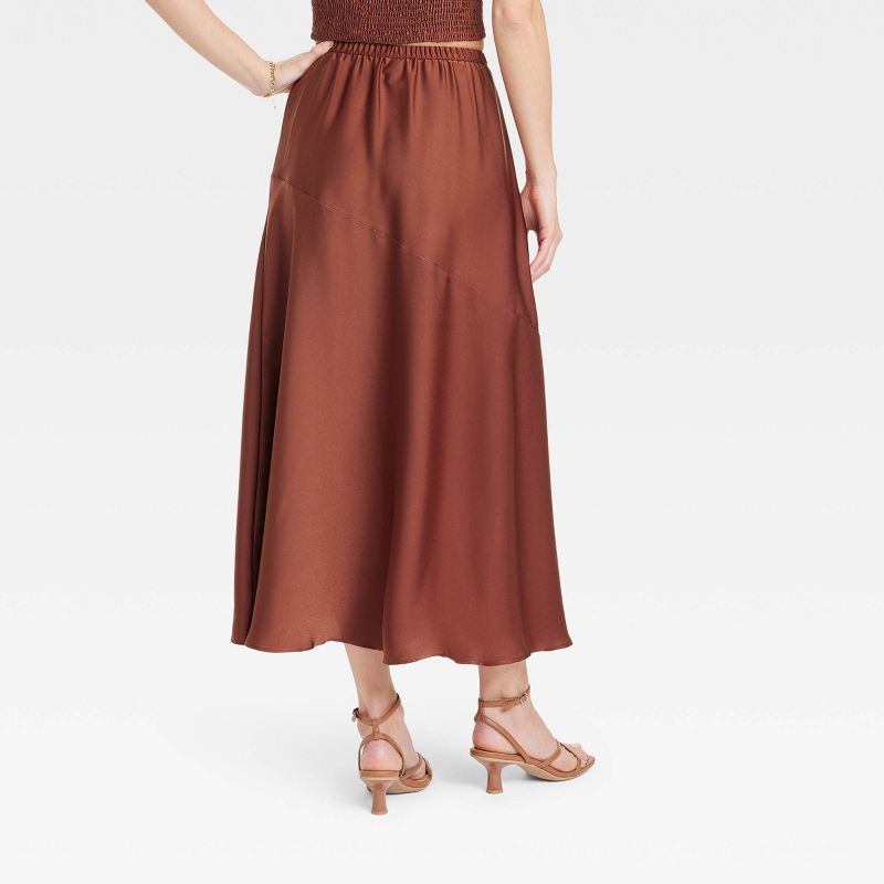 Women's Maxi A-Line Slip Skirt - A New Day™, 3 of 7