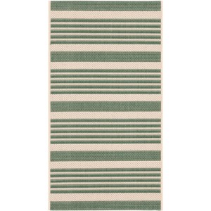 Courtyard CY6062 UV & Stain Resistant Non-Shedding Power Loomed Indoor/Outdoor Rugs - Safavieh - 1 of 4