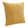 20" X 20" Purple 100% Cotton Zippered Pillow - 4 of 4
