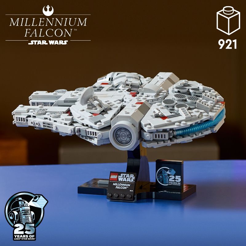 LEGO Star Wars Millennium Falcon Buildable May the 4th Collectible 75375, 3 of 8