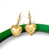 Ross-Simons 14kt Yellow Gold Puffed Heart Drop Earrings - 4 of 4