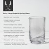 Viski Cocktail Mixing Glass, Crystal Pitcher,Clear - 2 of 4